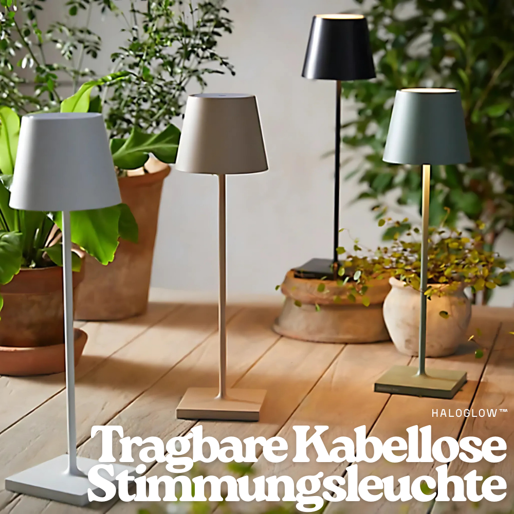HaloGlow™ – Tragbare Kabellose Stimmungsleuchte