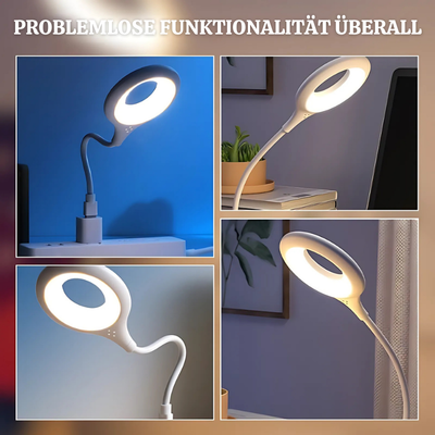 HaloLite™ – 360° Verstellbare USB LED Schreibtischlampe