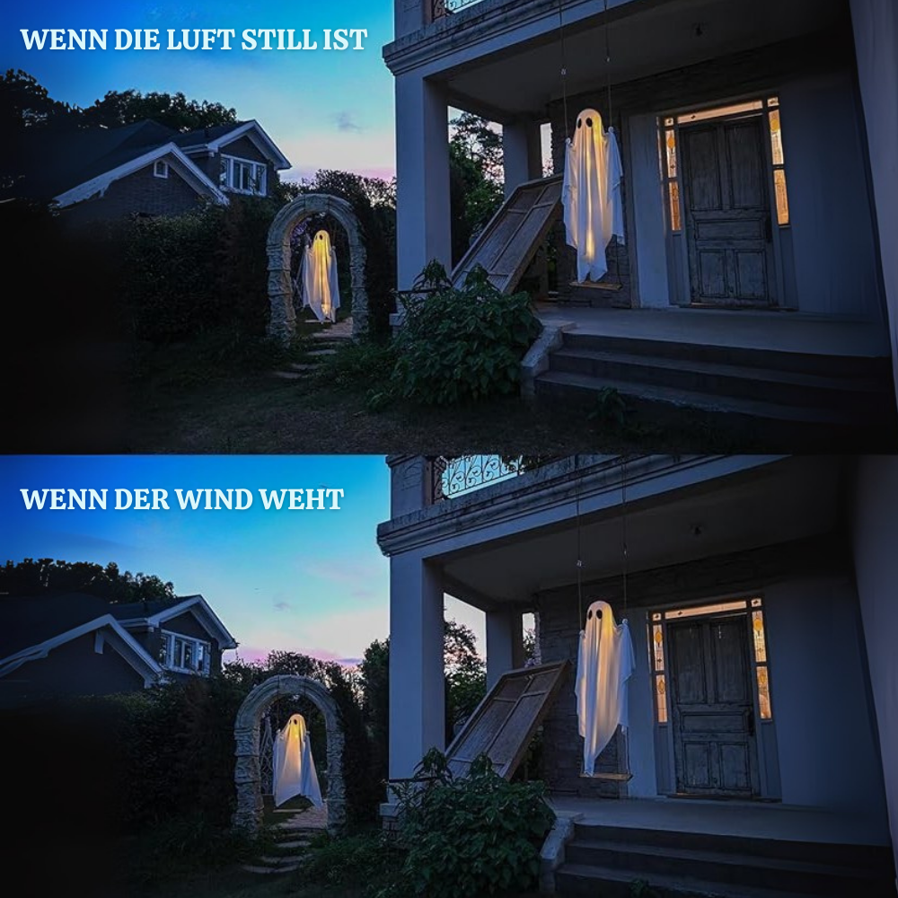 HauntSwing™ – Halloween Hängende LED Geisterdekoration