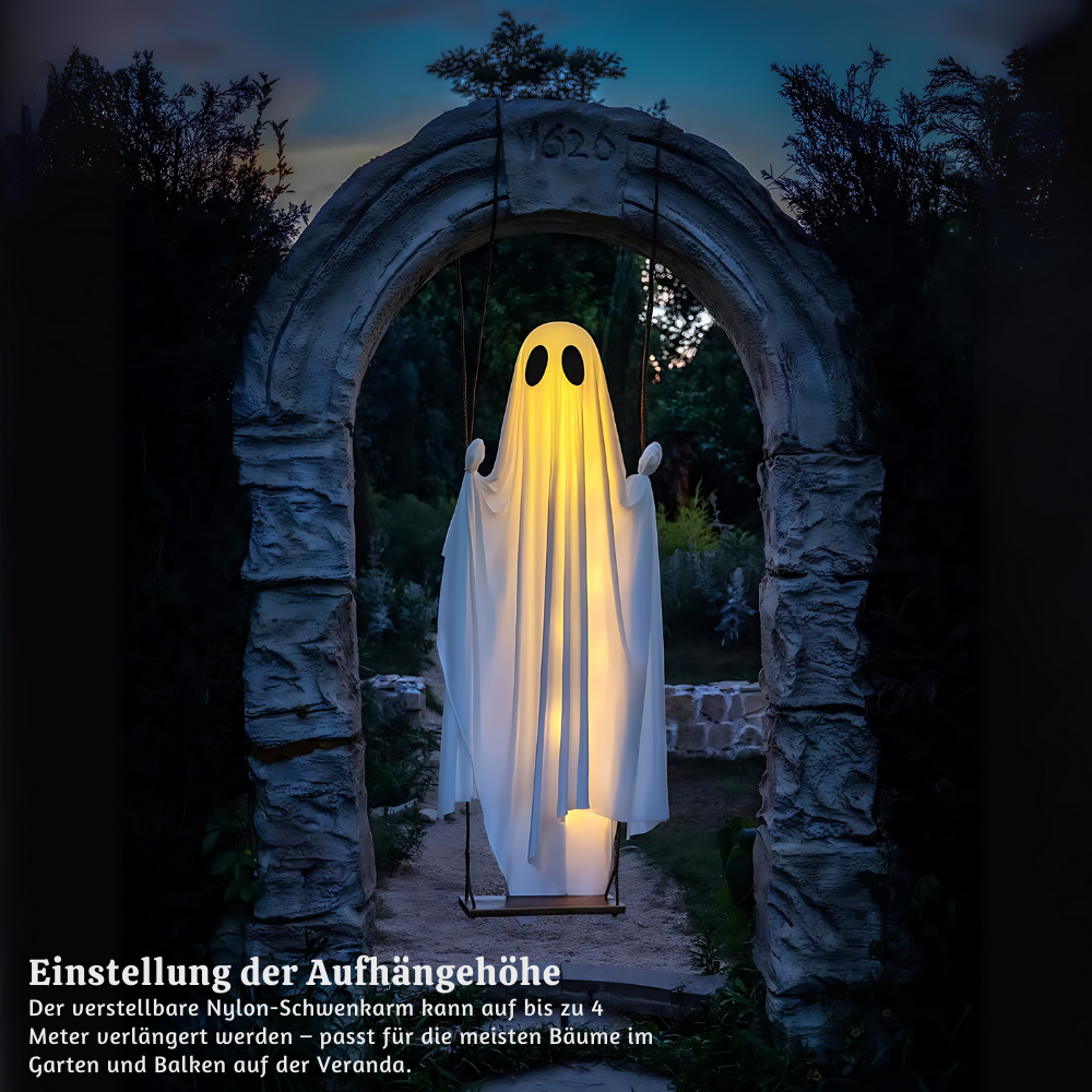 HauntSwing™ – Halloween Hängende LED Geisterdekoration