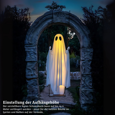 HauntSwing™ – Halloween Hängende LED Geisterdekoration