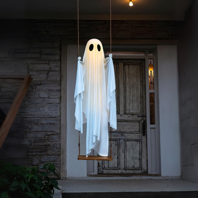 HauntSwing™ – Halloween Hängende LED Geisterdekoration
