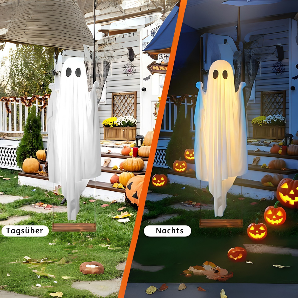 HauntSwing™ – Halloween Hängende LED Geisterdekoration