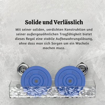 HydroRack™ – Wandmontiertes Badezimmer-Organizer-Regal