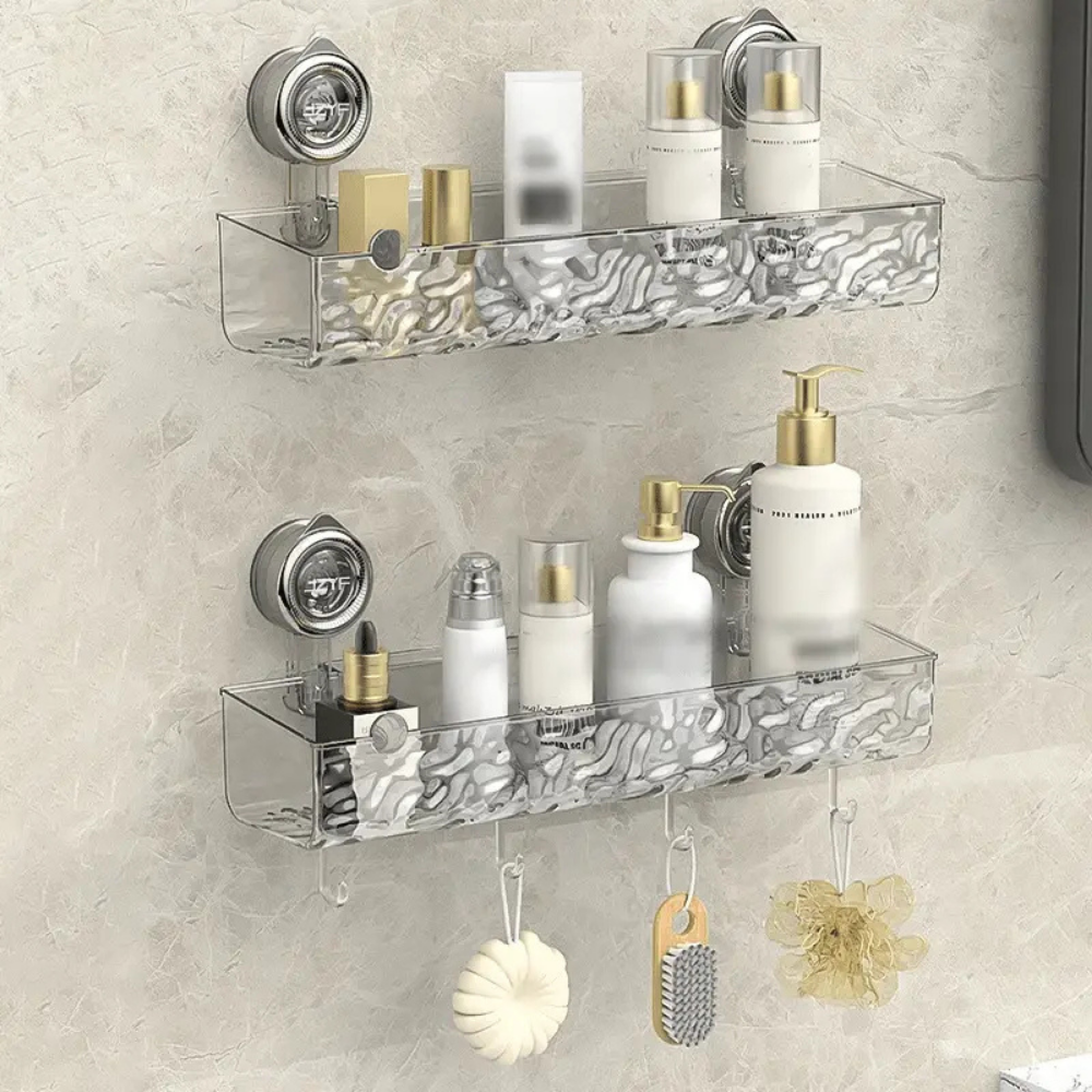 HydroRack™ – Wandmontiertes Badezimmer-Organizer-Regal