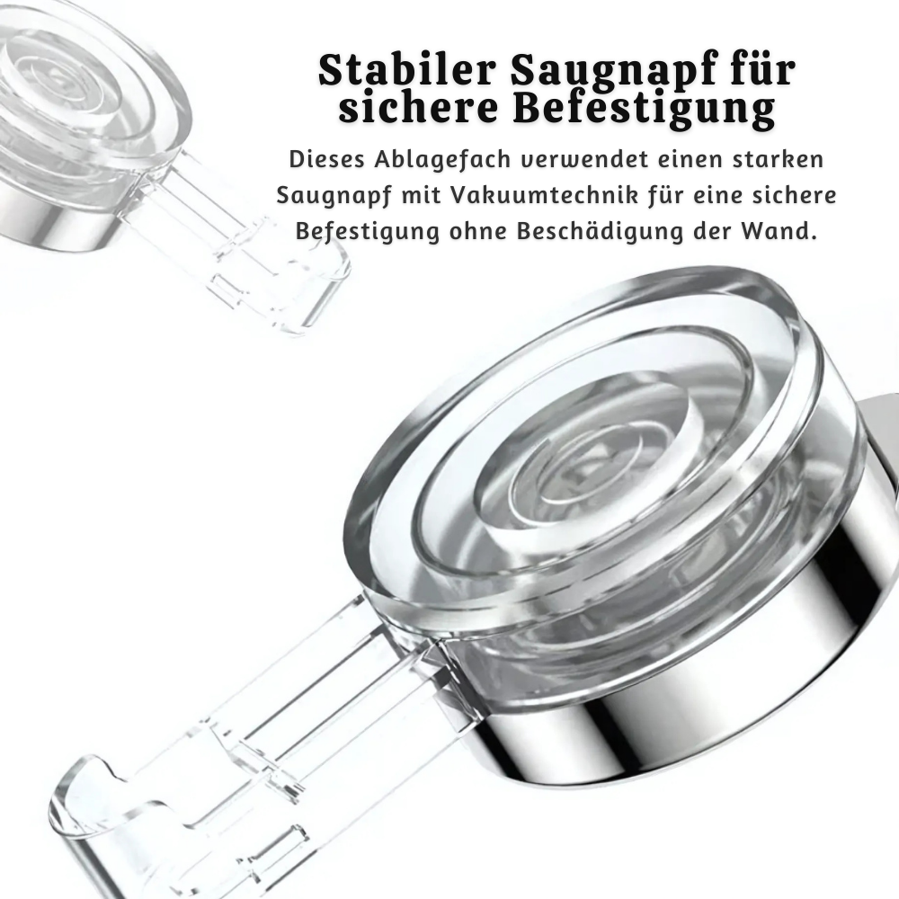 HydroRack™ – Wandmontiertes Badezimmer-Organizer-Regal