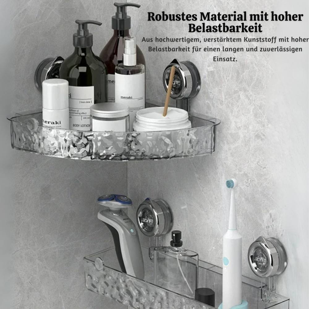 HydroRack™ – Wandmontiertes Badezimmer-Organizer-Regal