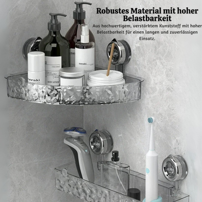 HydroRack™ – Wandmontiertes Badezimmer-Organizer-Regal