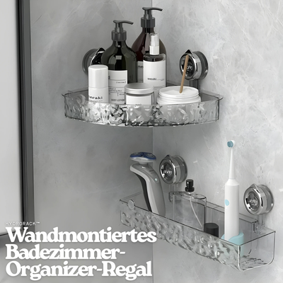 HydroRack™ – Wandmontiertes Badezimmer-Organizer-Regal