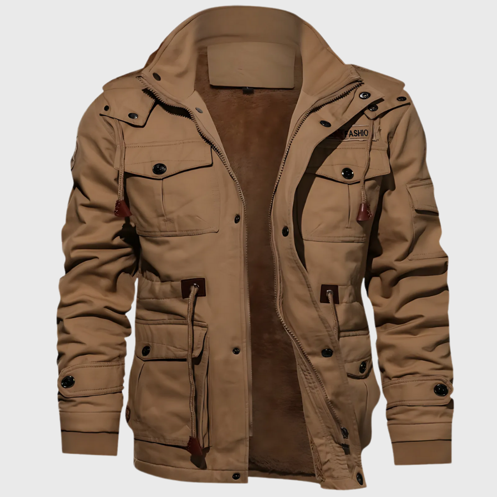 Kasper™ – Gemütliche Robuste Allwetterjacke für Herren