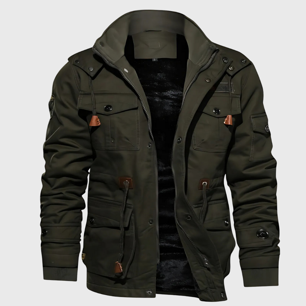 Kasper™ – Gemütliche Robuste Allwetterjacke für Herren