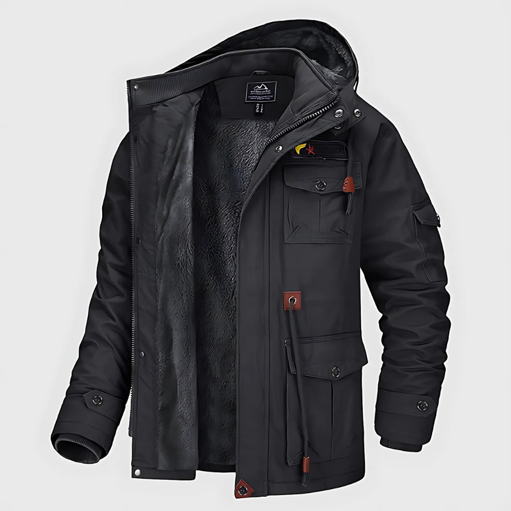 Kasper™ – Gemütliche Robuste Allwetterjacke für Herren