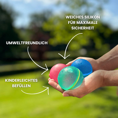 SplashyBuddies™ - Wiederverwendbare Wasserballons