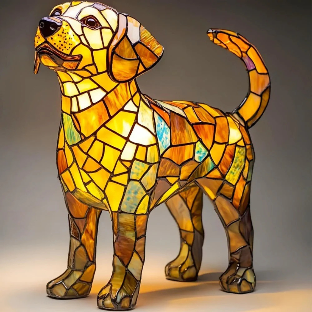AuraPets™ – Künstlerische Tierstatuen-LED-Lampe