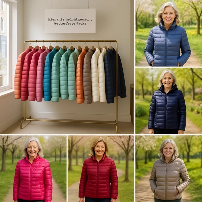 Laura™ – Elegante Leichtgewicht Wetterfeste Jacke
