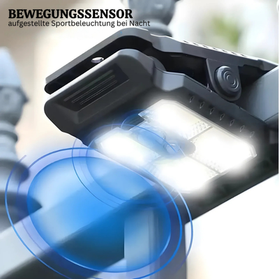 LumiClip™ – Solar-Clip-Leuchte mit Bewegungsmelder