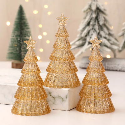 LumiPine™ – Beleuchteter Weihnachtsbaum aus Quecksilberglas