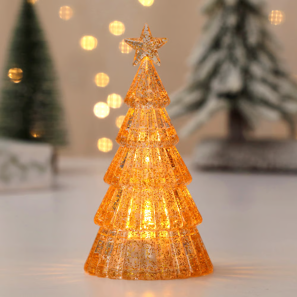 LumiPine™ – Beleuchteter Weihnachtsbaum aus Quecksilberglas