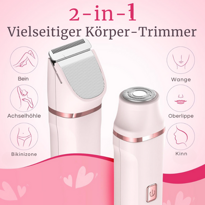 GlamTrim™ –  Präzisions-2-in-1-Bikini- und Körperhaartrimmer