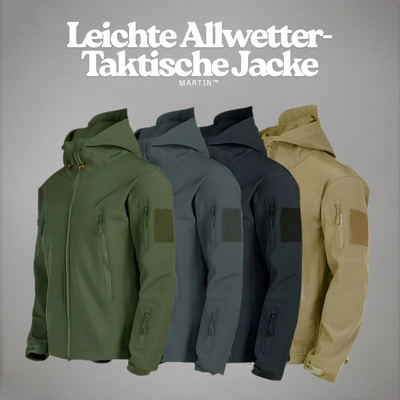 Martin™ – Leichte Allwetter-Taktische Jacke