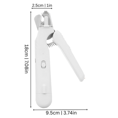 TrimZen™ – Sanfter LED Krallenschneider und Schleifer für Haustiere