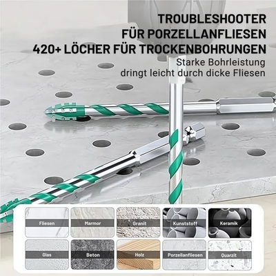 MaxiDrill™ – Präziser Vier-Schneiden-Bohrer