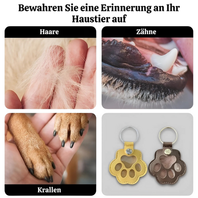 MemoriPaw™ – Haustier Erinnerungs-Schlüsselanhänger