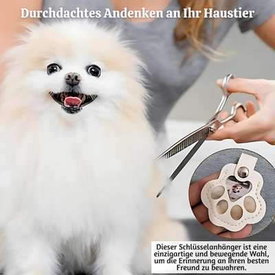 MemoriPaw™ – Haustier Erinnerungs-Schlüsselanhänger