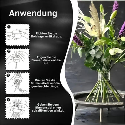 Lofi™ – Spiralförmiger Ikebana-Stielhalter