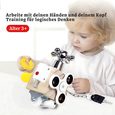 MiniMinds™ – Interaktives Montessori-Würfelspielzeug für Kindertøj til Børn