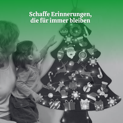 MistleTots™ – Kinder DIY Weihnachtsbaum aus Filz