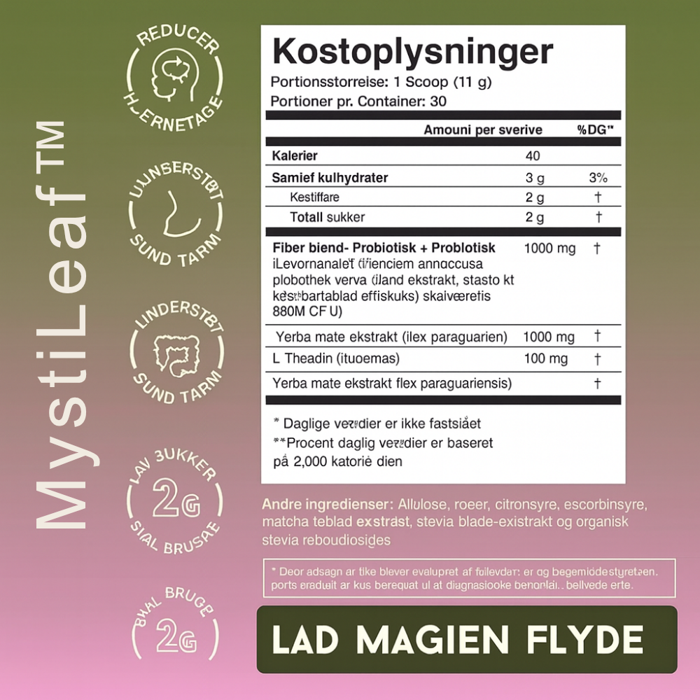 MystiLeaf™ – Erfrischender Gesunder Wellness-Tee