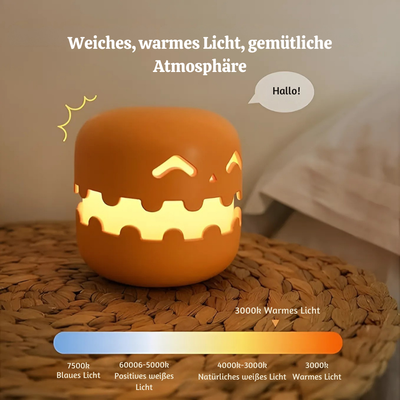 MysticGourd™ – Wiederaufladbare Lachende Kürbislaterne.