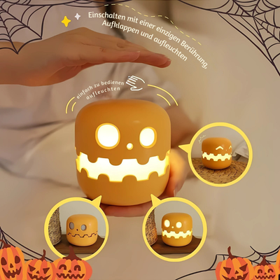 MysticGourd™ – Wiederaufladbare Lachende Kürbislaterne.