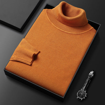 Paul™ – Premium Cashmere Rullekrave Sweater til Mænd