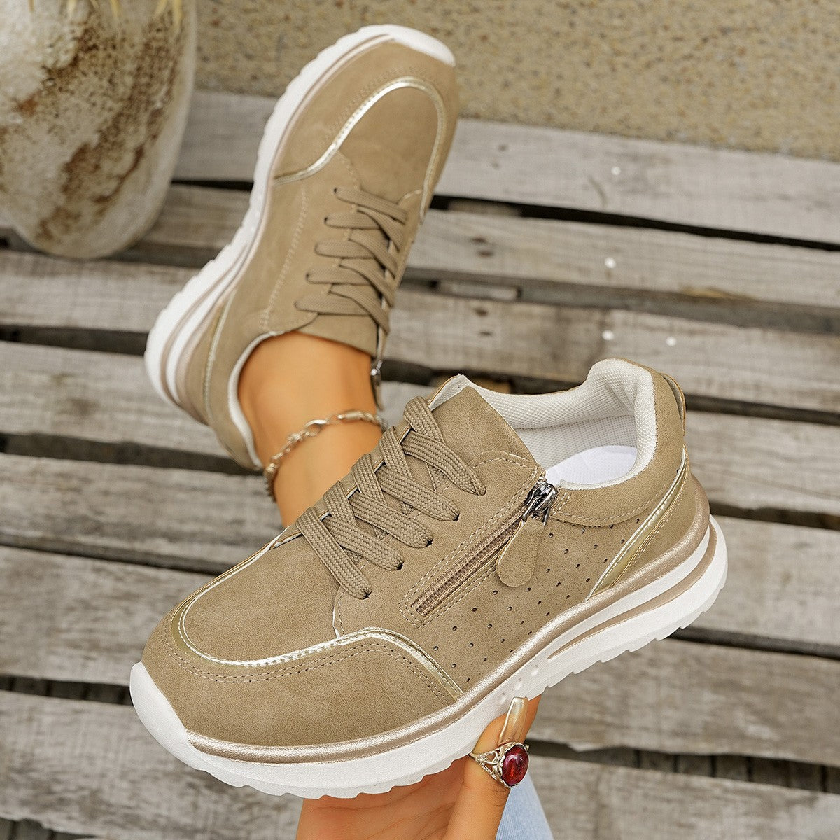 Louise™ – Stilvolle Orthopädische Komfort Sneaker