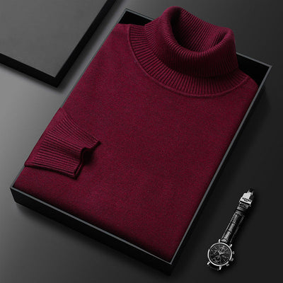 Paul™ – Premium Cashmere Rullekrave Sweater til Mænd