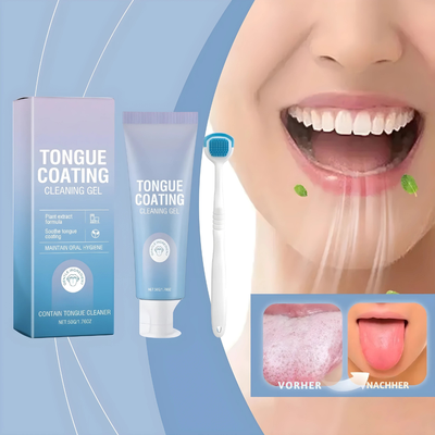 OralPure™ – Antibakterielle Zahnpasta und Bürste