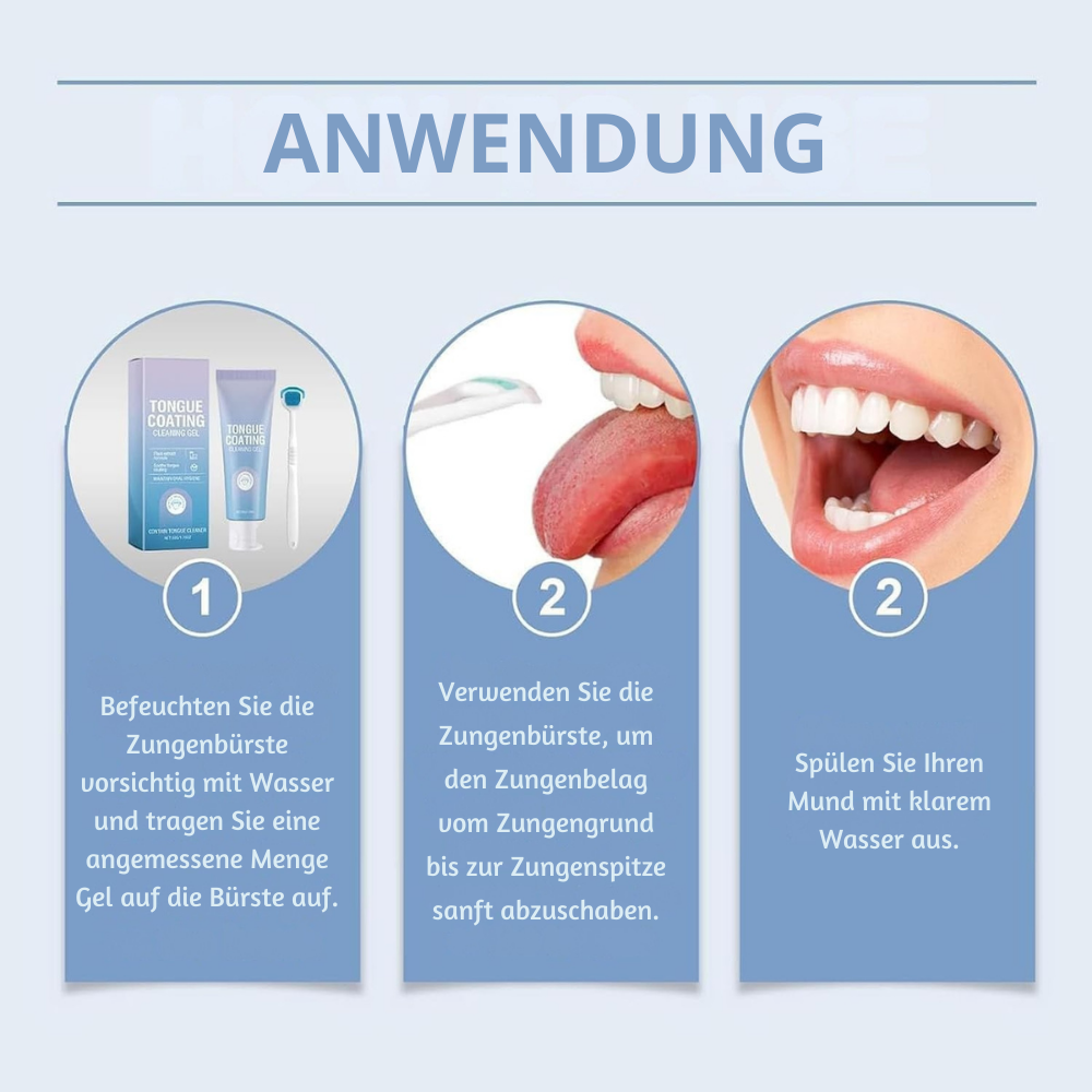 OralPure™ – Antibakterielle Zahnpasta und Bürste