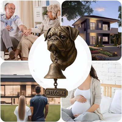PawChime™ – Hunde-Themen Willkommens-Türklingel