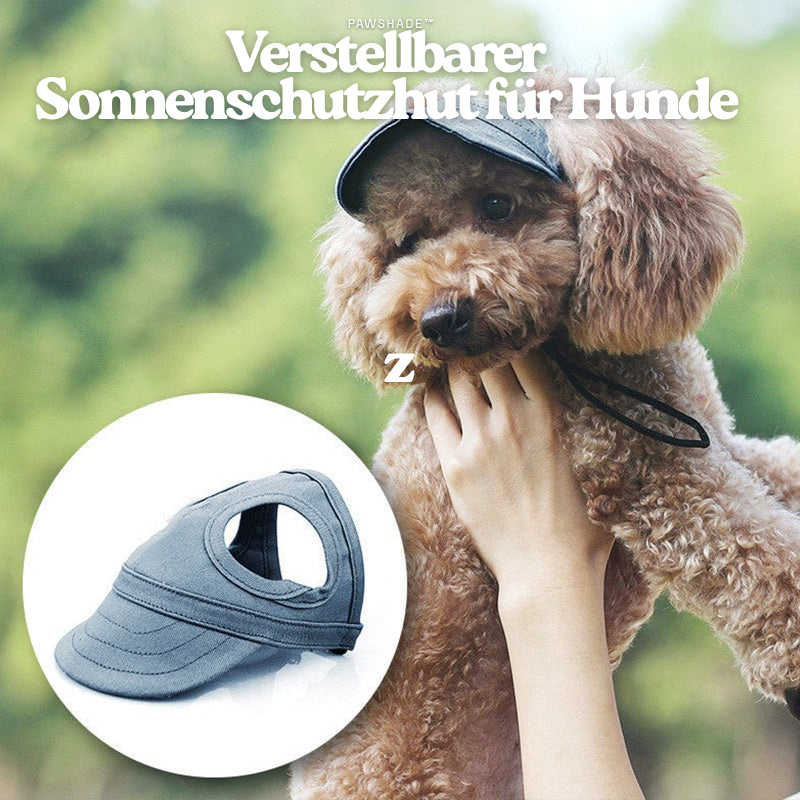 PawShade™ – Verstellbarer Sonnenschutzhut für Hunde