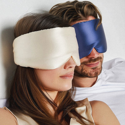 LunaLuxe™ – Premium-Seiden-Schlafmaske