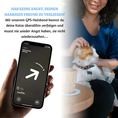 PurrTrack™ – Intelligenter GPS-Haustier-Tracker