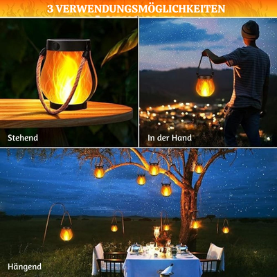 RadiFlame™ – Dual-Lade LED Flammenlampe für Ambiente