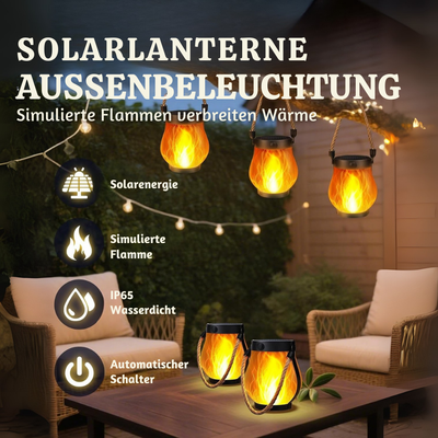 RadiFlame™ – Dual-Lade LED Flammenlampe für Ambiente