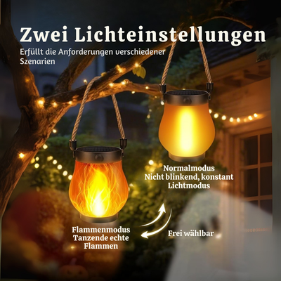 RadiFlame™ – Dual-Lade LED Flammenlampe für Ambiente