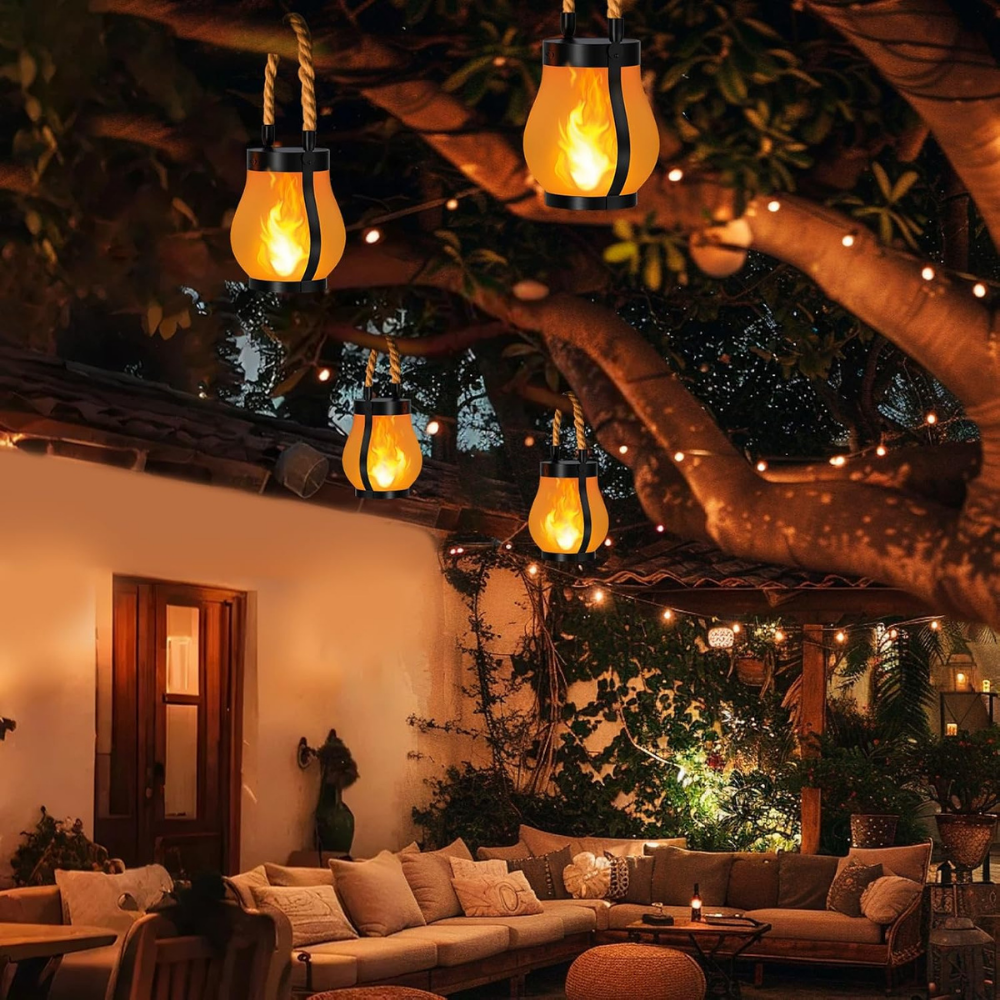 RadiFlame™ – Dual-Lade LED Flammenlampe für Ambiente