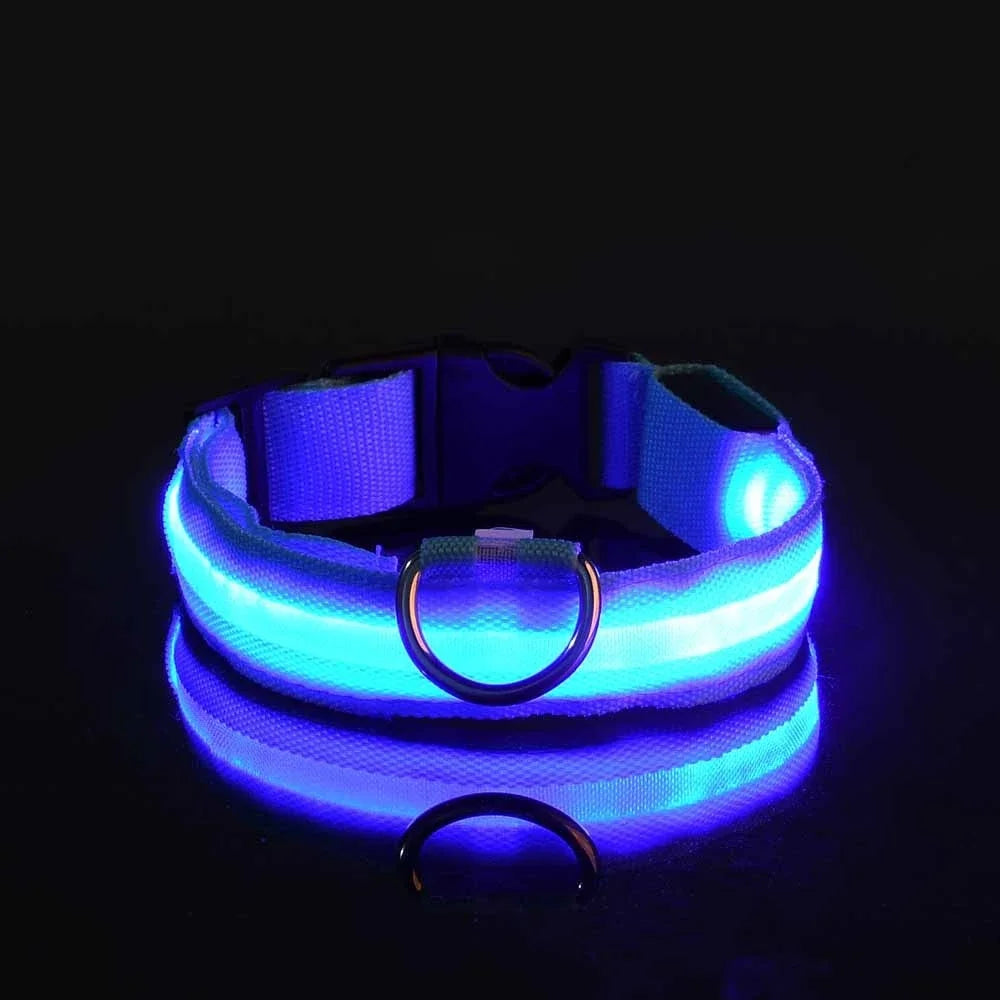 NightPup™ – LED Sicherheits-Leuchthalsband für Hunde