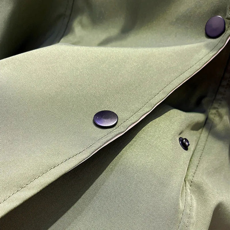 Aveline™ – Zeitloser Mittellanger Trenchcoat mit Kapuze