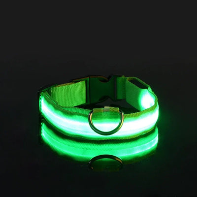 NightPup™ – LED Sicherheits-Leuchthalsband für Hunde